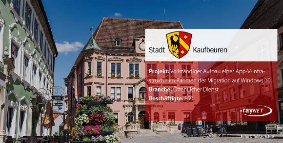 Dzięki zaawansowanej technologii i innowacyjnej koncepcji Raynet zdobywa miasto Kaufbeuren jako klient