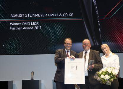 „DMG MORI Partner Award 2017” dla Augusta Steinmeyera