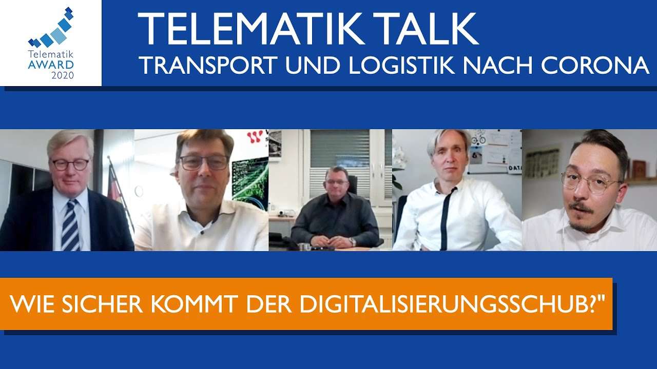 #TelematikTalk: &quot;Transport i logistyka po Coronie - jak bezpieczne jest zbliżanie się cyfryzacji?&quot;